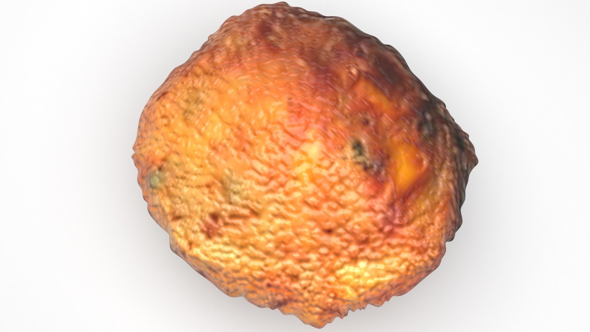 Corn Cheese Ball 3D model_3