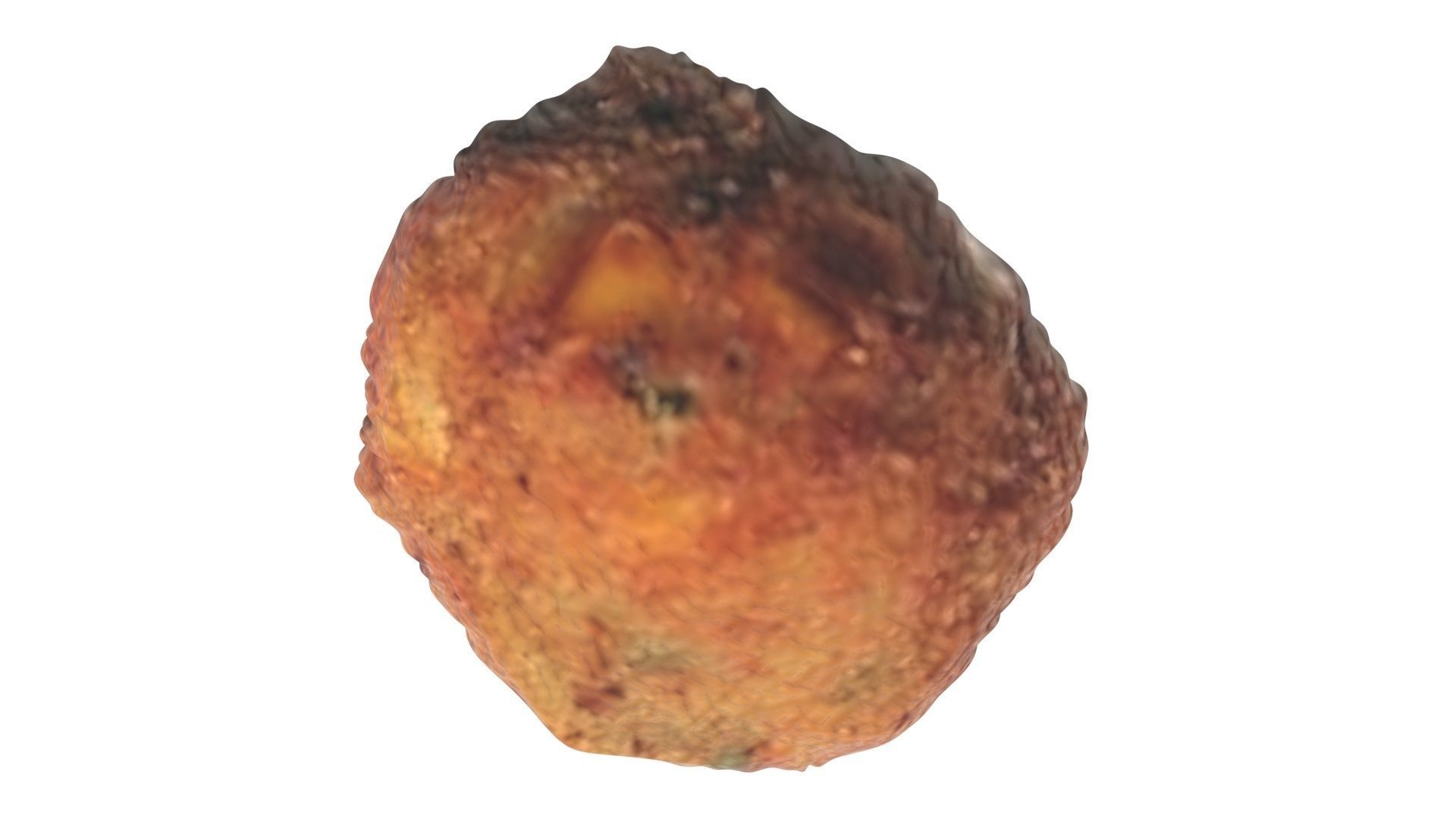 Corn Cheese Ball 3D model_11