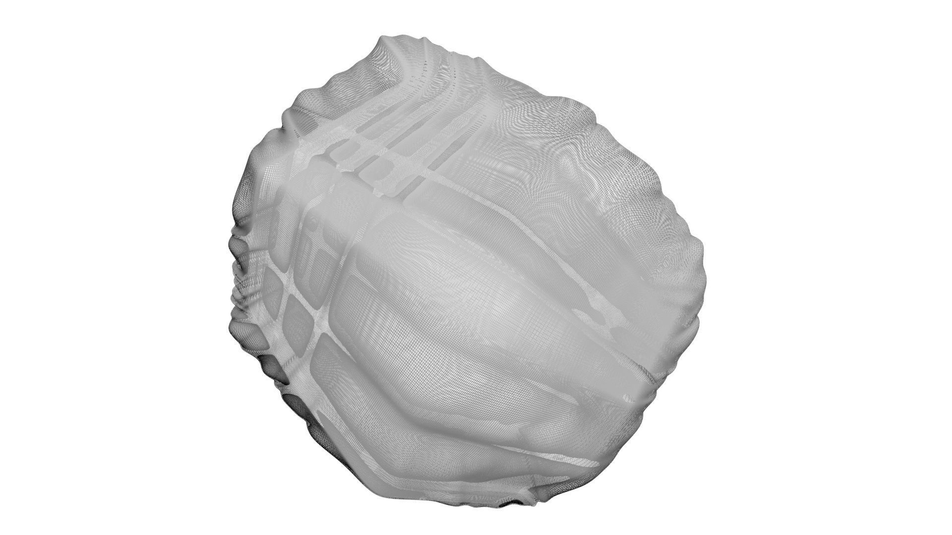 Corn Cheese Ball 3D model_22