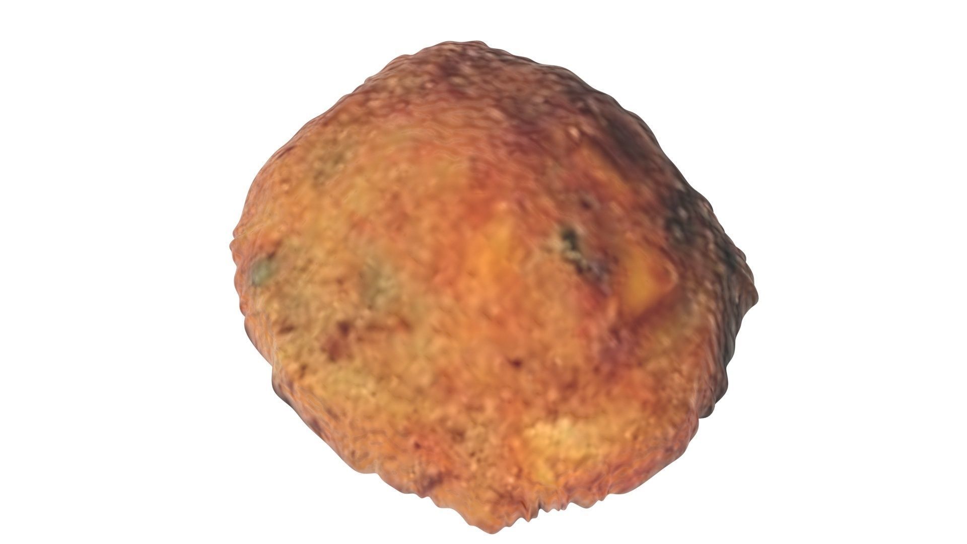 Corn Cheese Ball 3D model_10