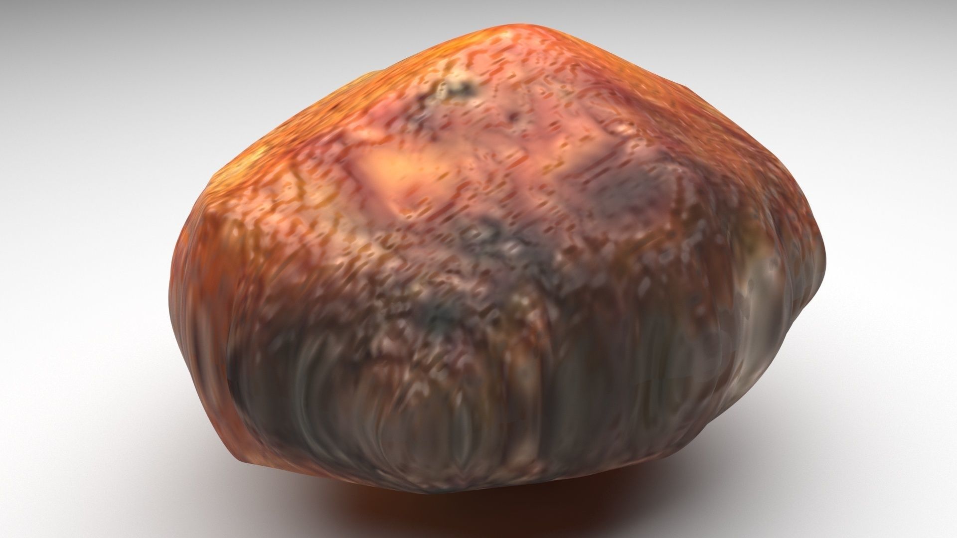 Corn Cheese Ball 3D model_4