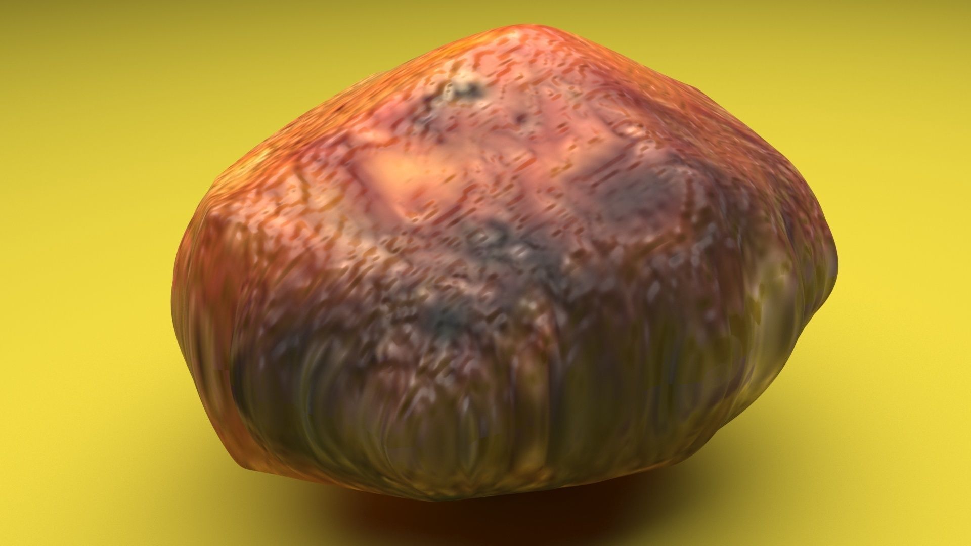 Corn Cheese Ball 3D model_5