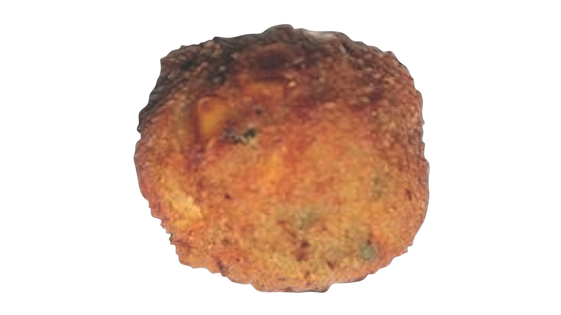Corn Cheese Ball 3D model_15