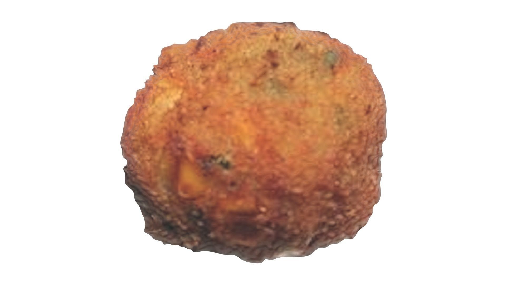 Corn Cheese Ball 3D model_12