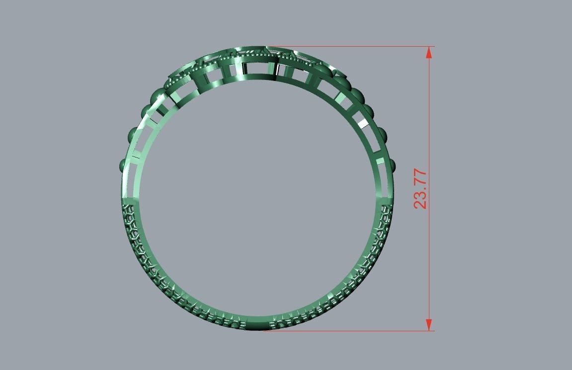 rings 3D print model_2
