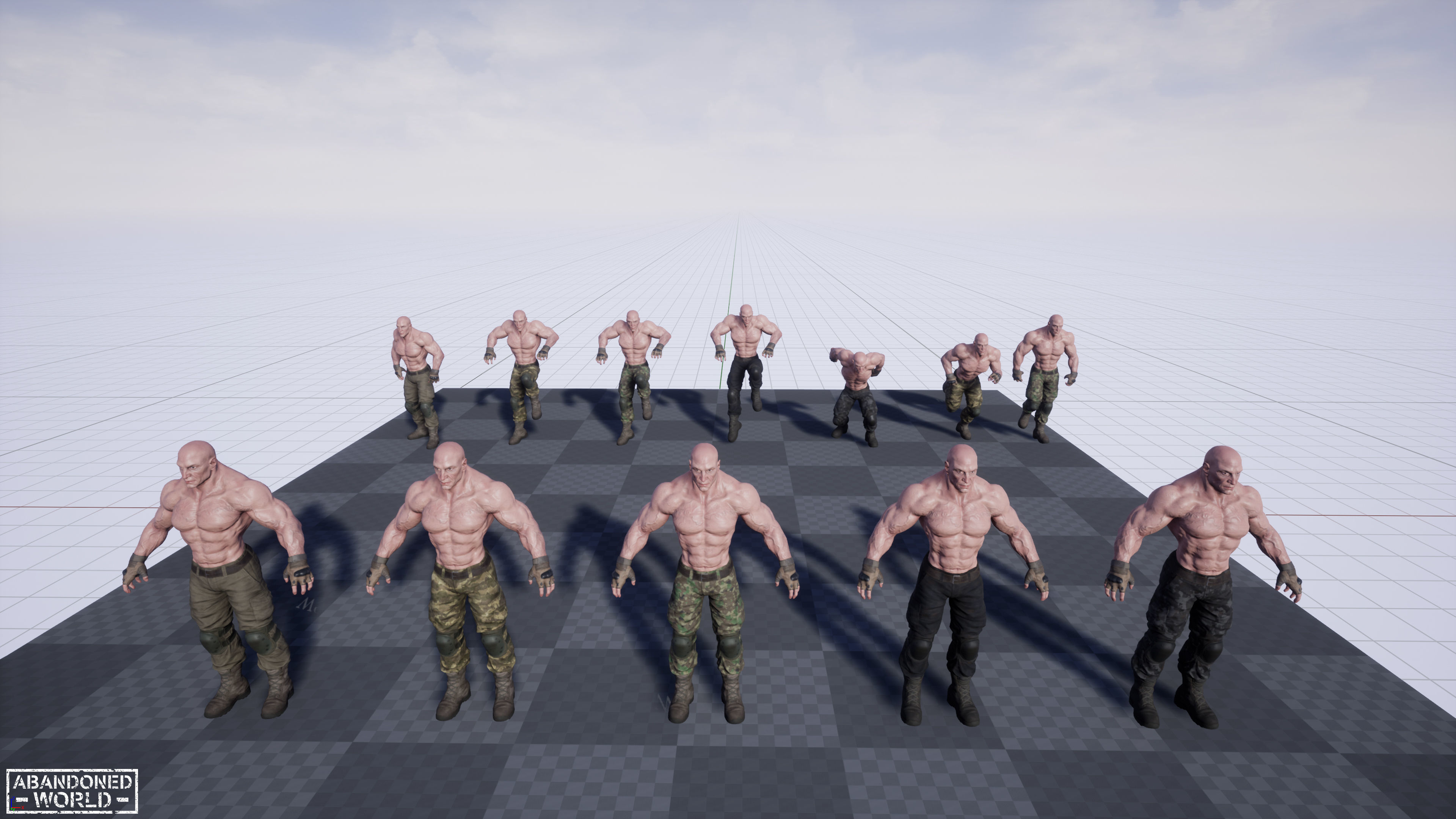 Military Boss Low-poly 3D model_20