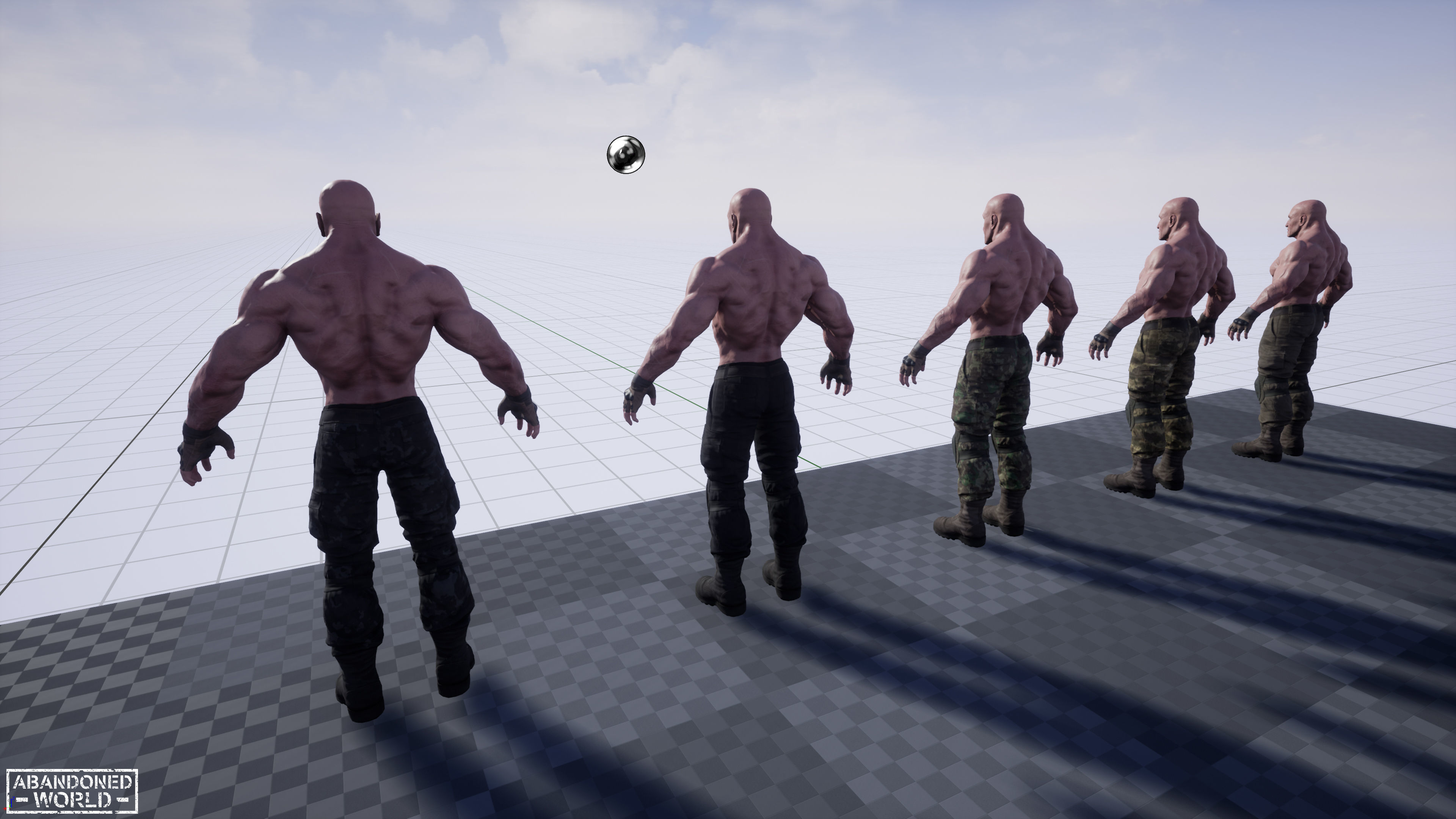 Military Boss Low-poly 3D model_21