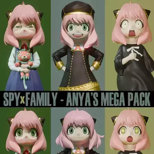 SPY X FAMILY - ANYA FORGER MEGA PACK