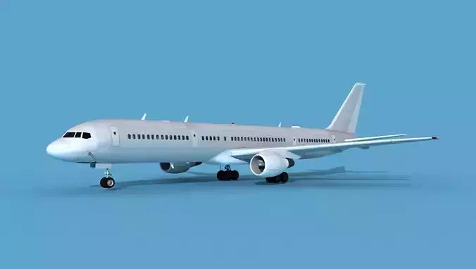 Boeing C-32A-200 Bare Metal