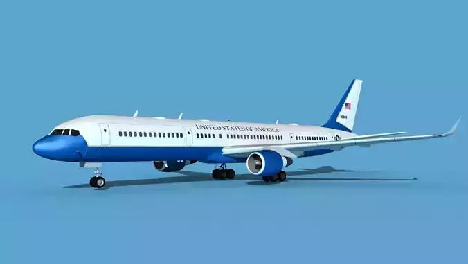 Boeing C-32B Air Force 2 Upgraded