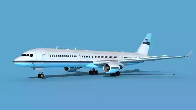 Boeing C-32B Unmarked SOG V00