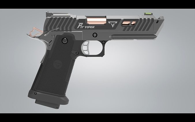 John Wick gun 3D model