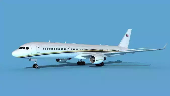 Boeing C-32B Unmarked SOG V01