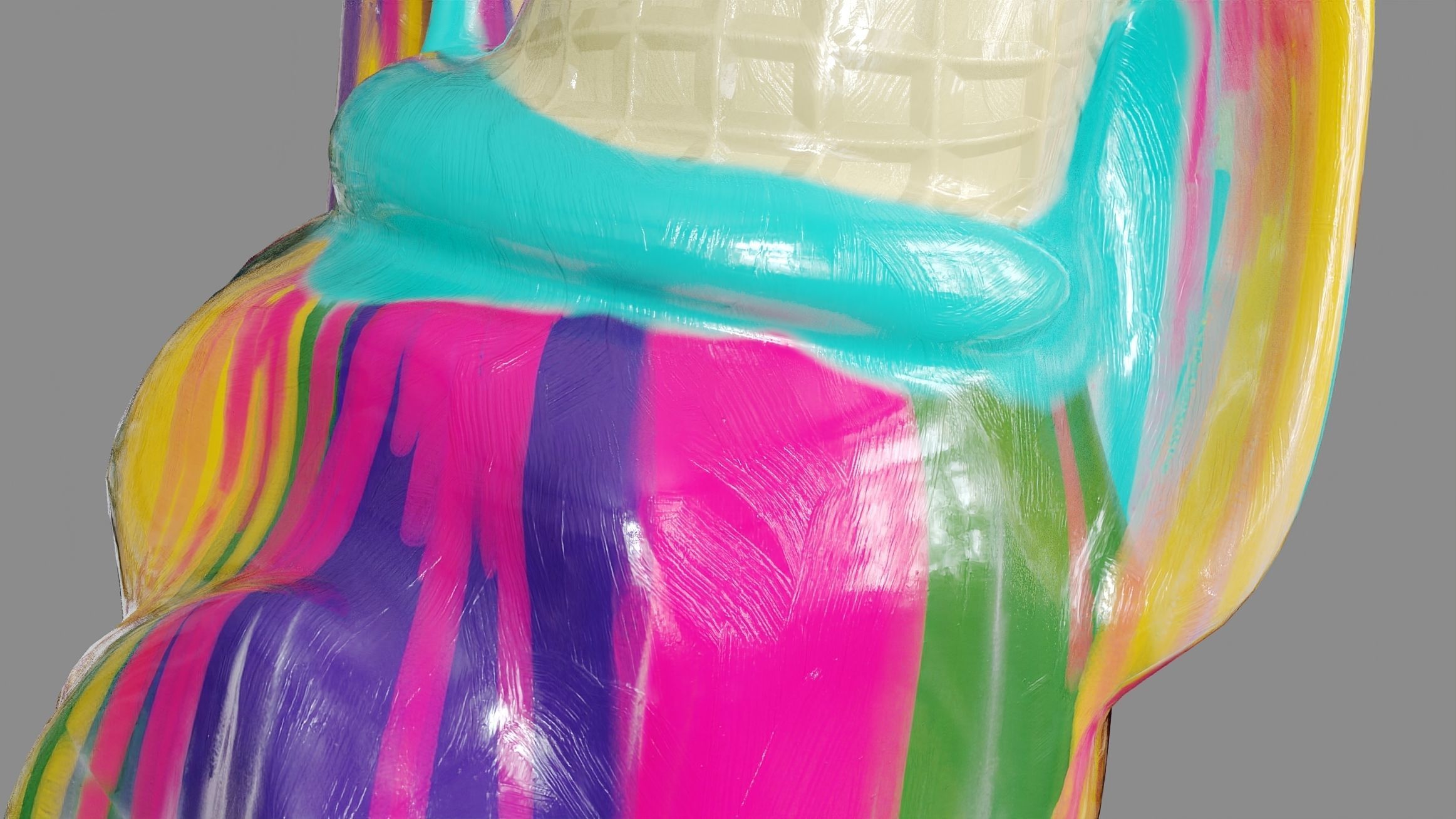 Gelato Dog 3D model_6