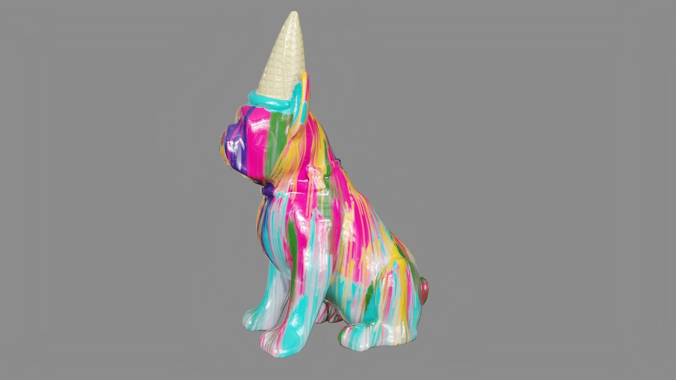 Gelato Dog 3D model_4