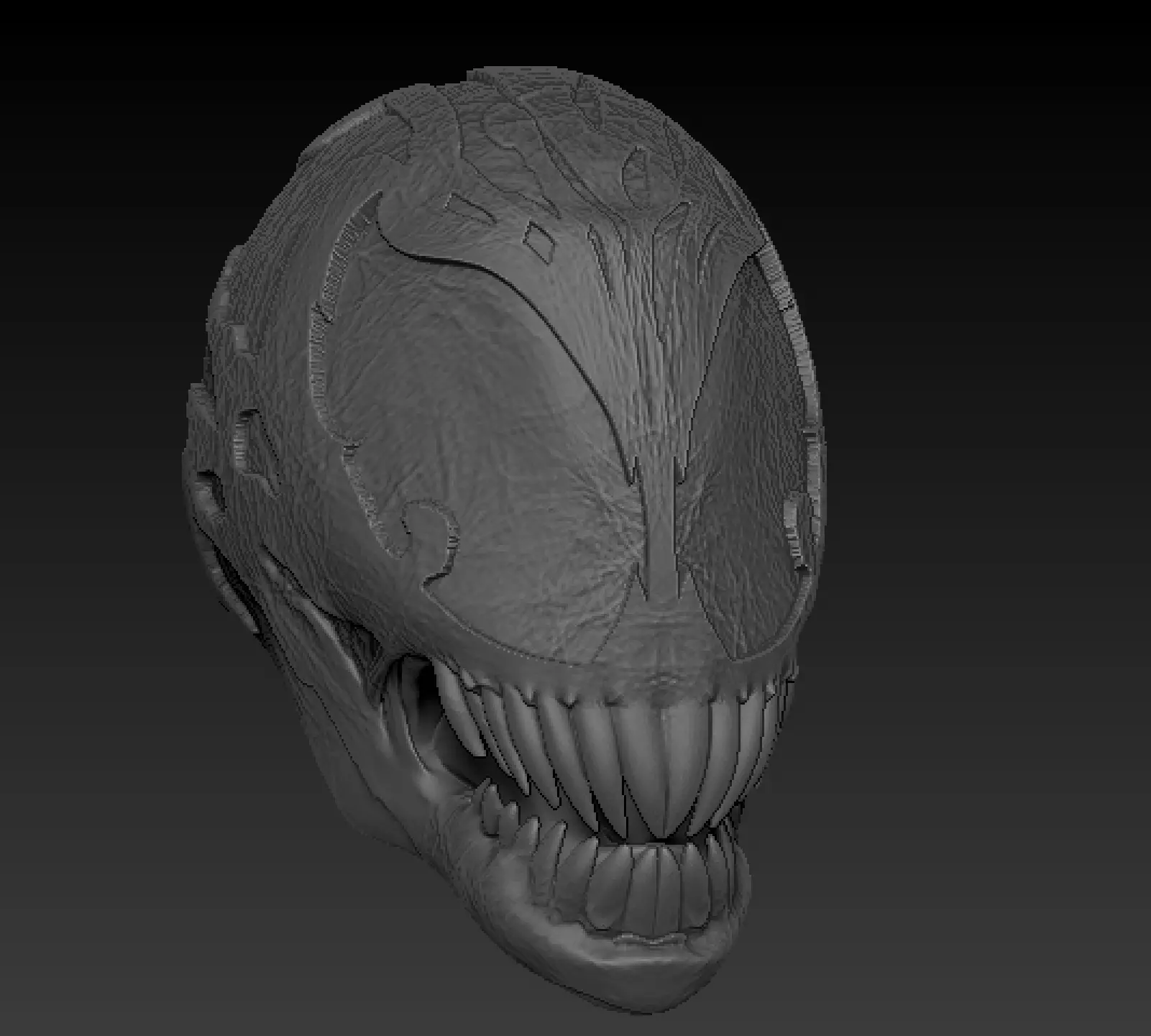 Carnage headsculpt v3 3D print model_0