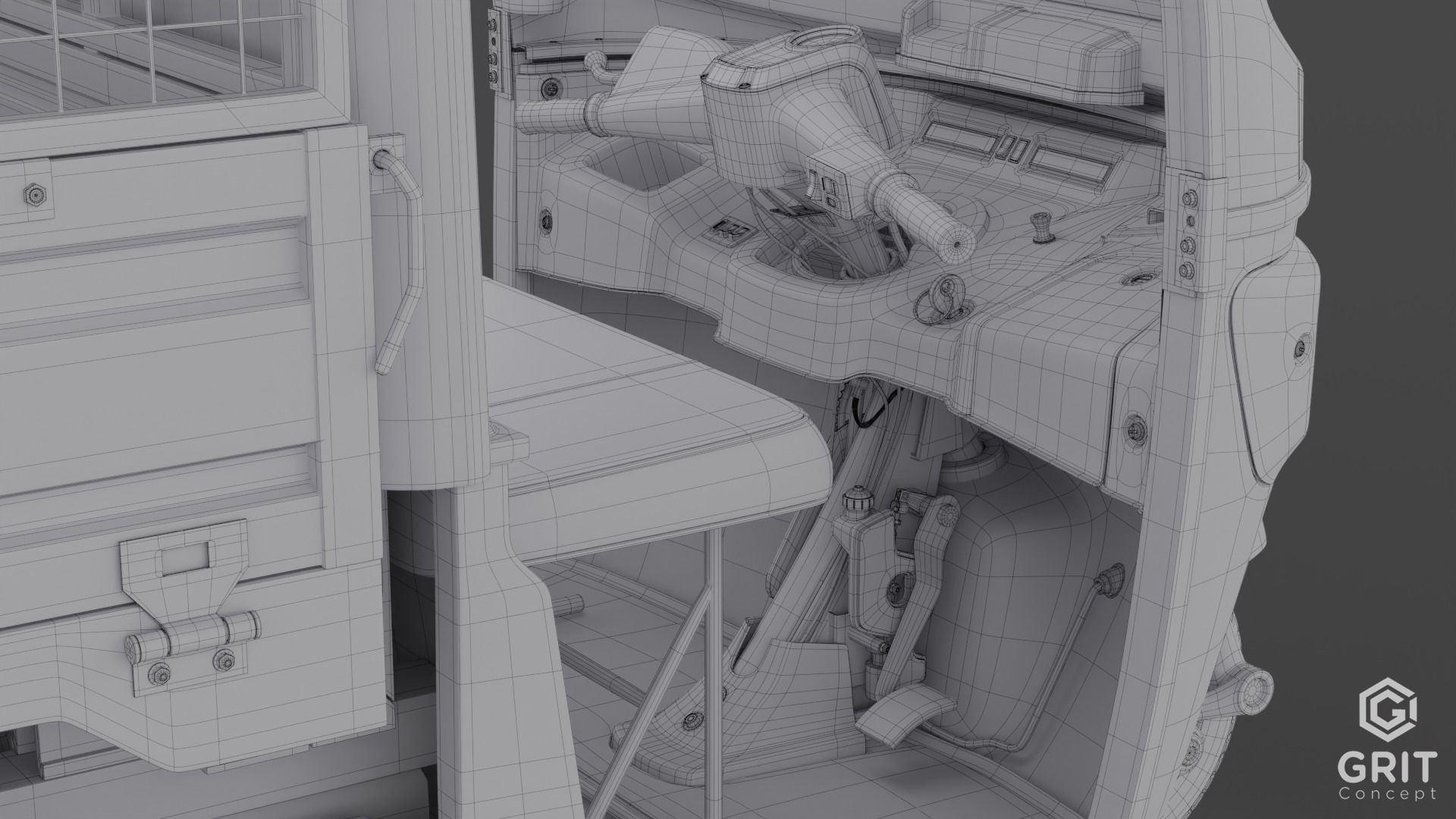 TRICYCLE - RICKSHAW BAJAJ  3D MODEL Low-poly 3D model 3D model_62