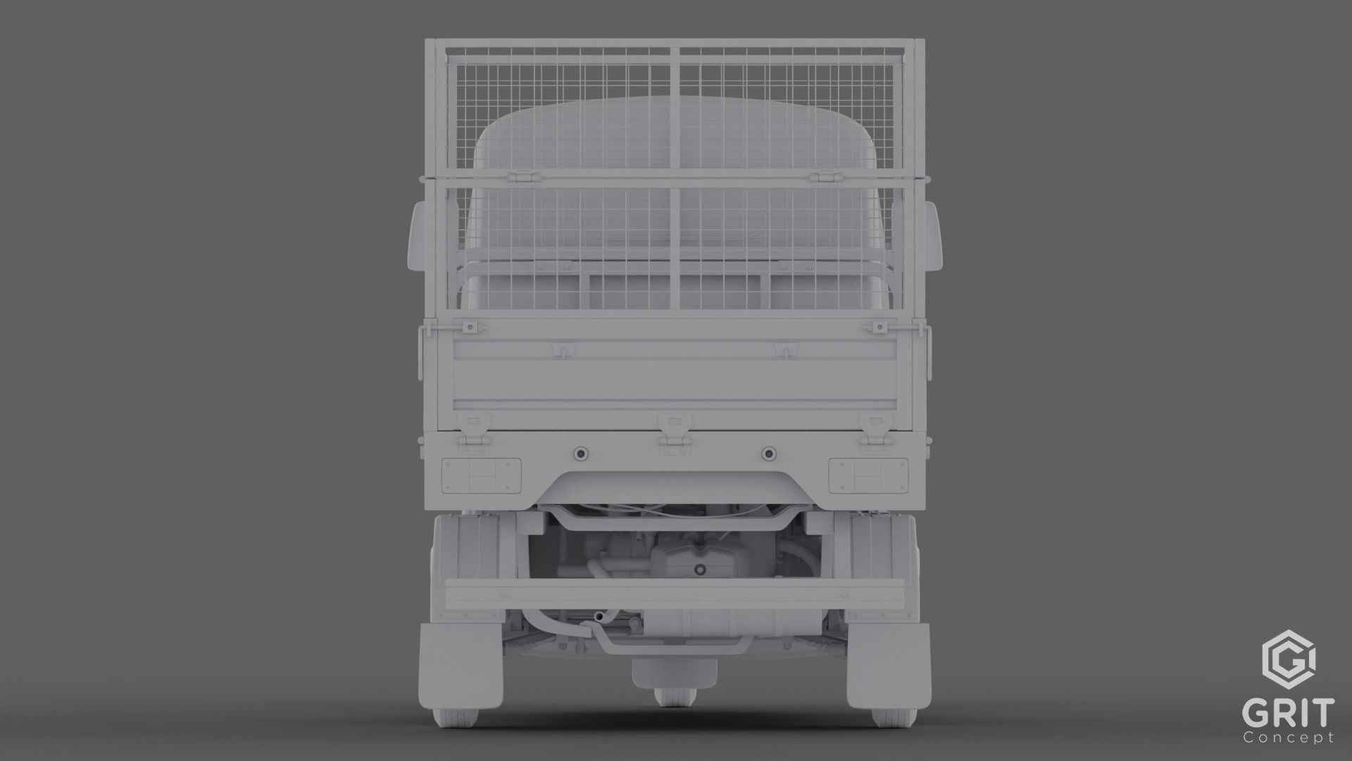 TRICYCLE - RICKSHAW BAJAJ  3D MODEL Low-poly 3D model 3D model_16