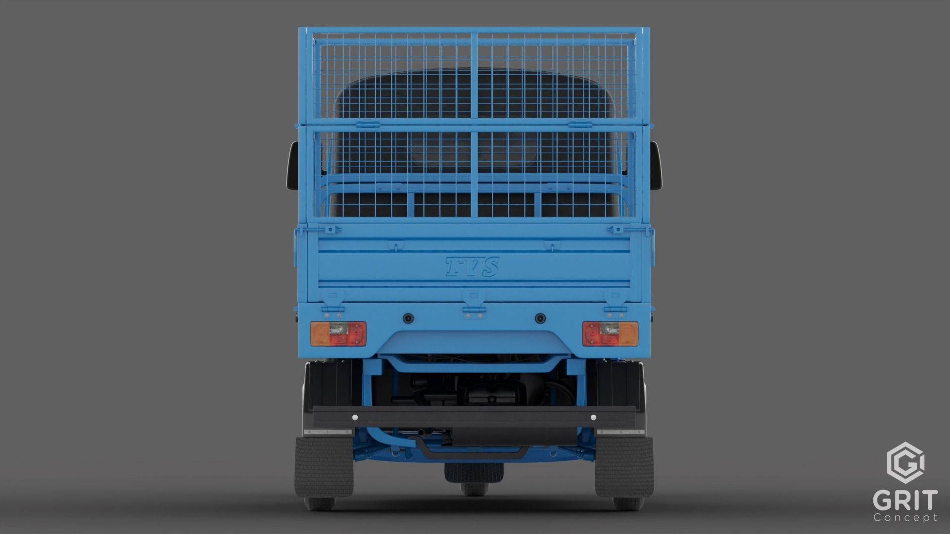 TRICYCLE - RICKSHAW BAJAJ  3D MODEL Low-poly 3D model 3D model_15