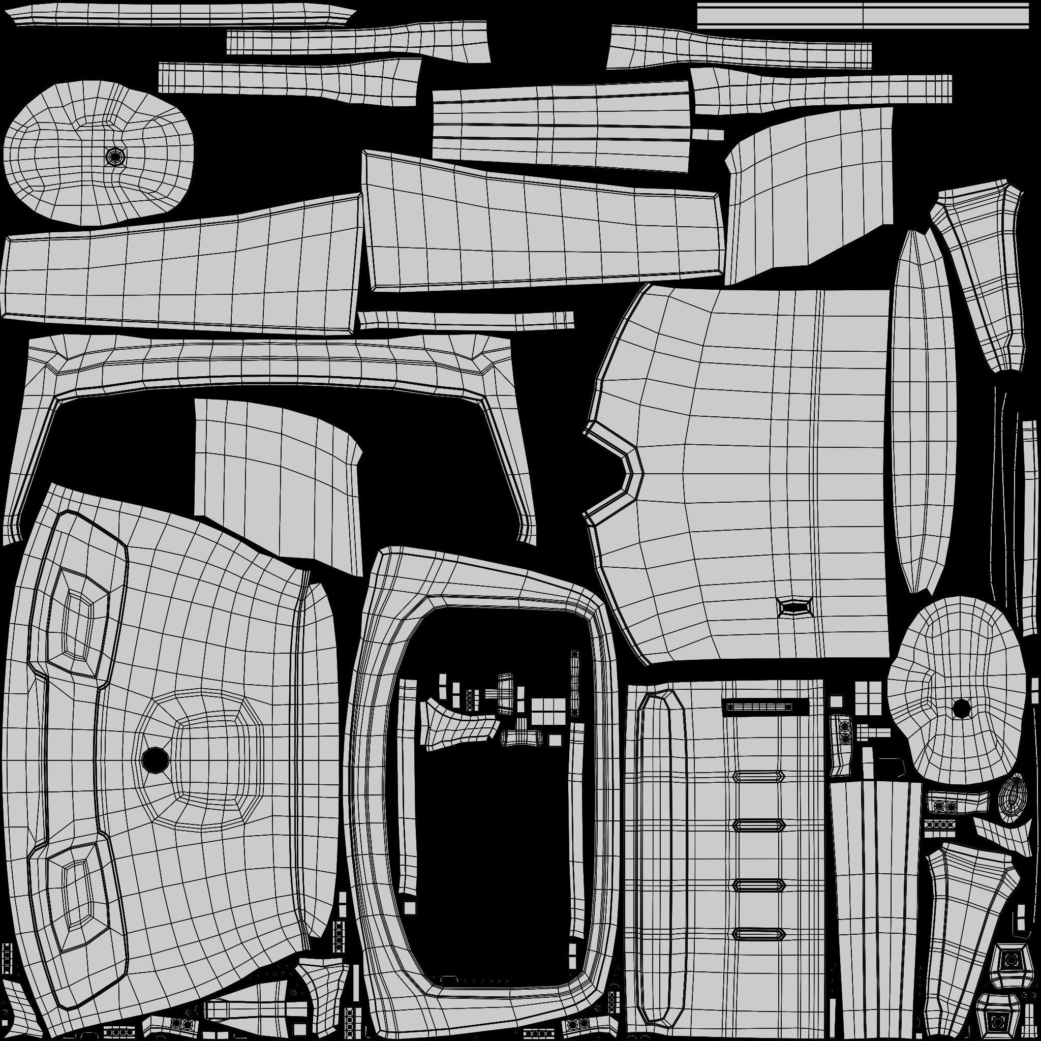 TRICYCLE - RICKSHAW BAJAJ  3D MODEL Low-poly 3D model 3D model_48