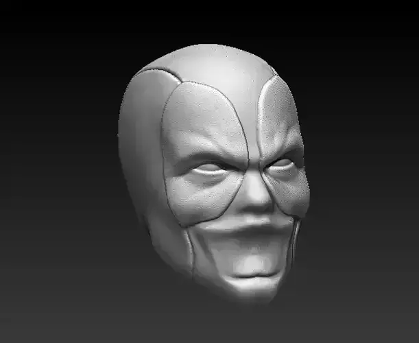 deadpool v7 headsculpt 3D print model