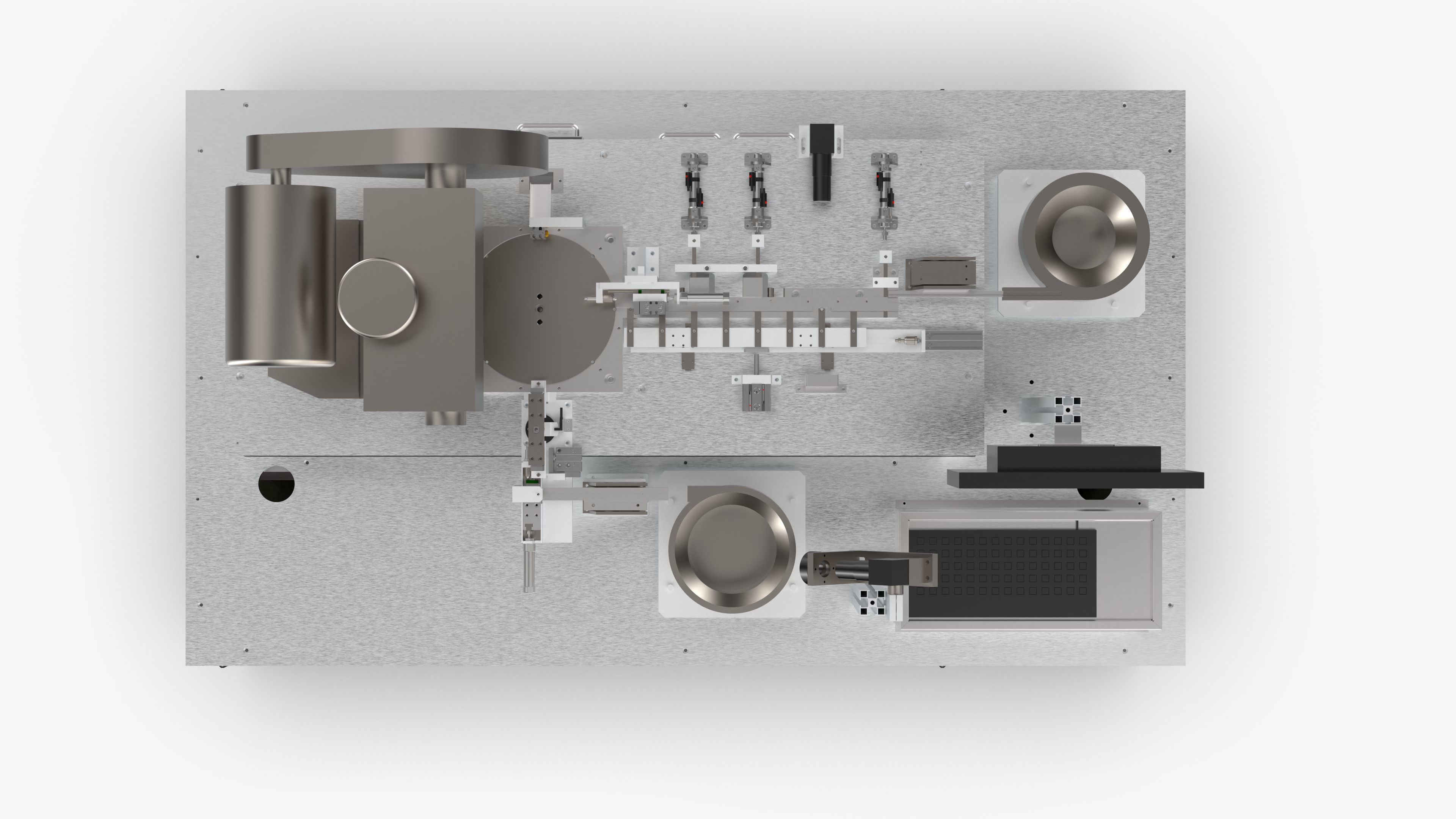 Automatic  Electronic Lock Assembly Machine 3D model_9
