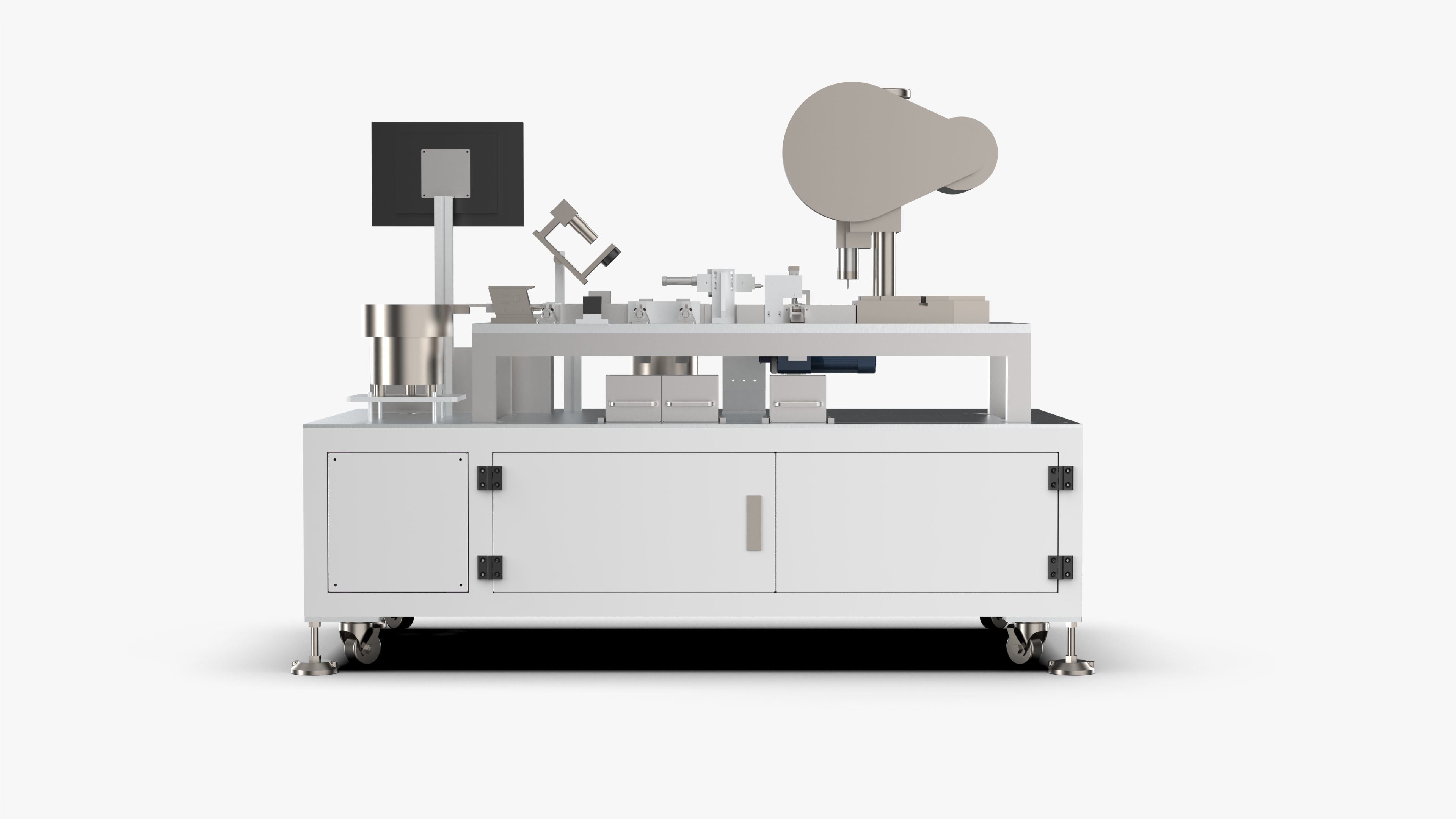 Automatic  Electronic Lock Assembly Machine 3D model_6