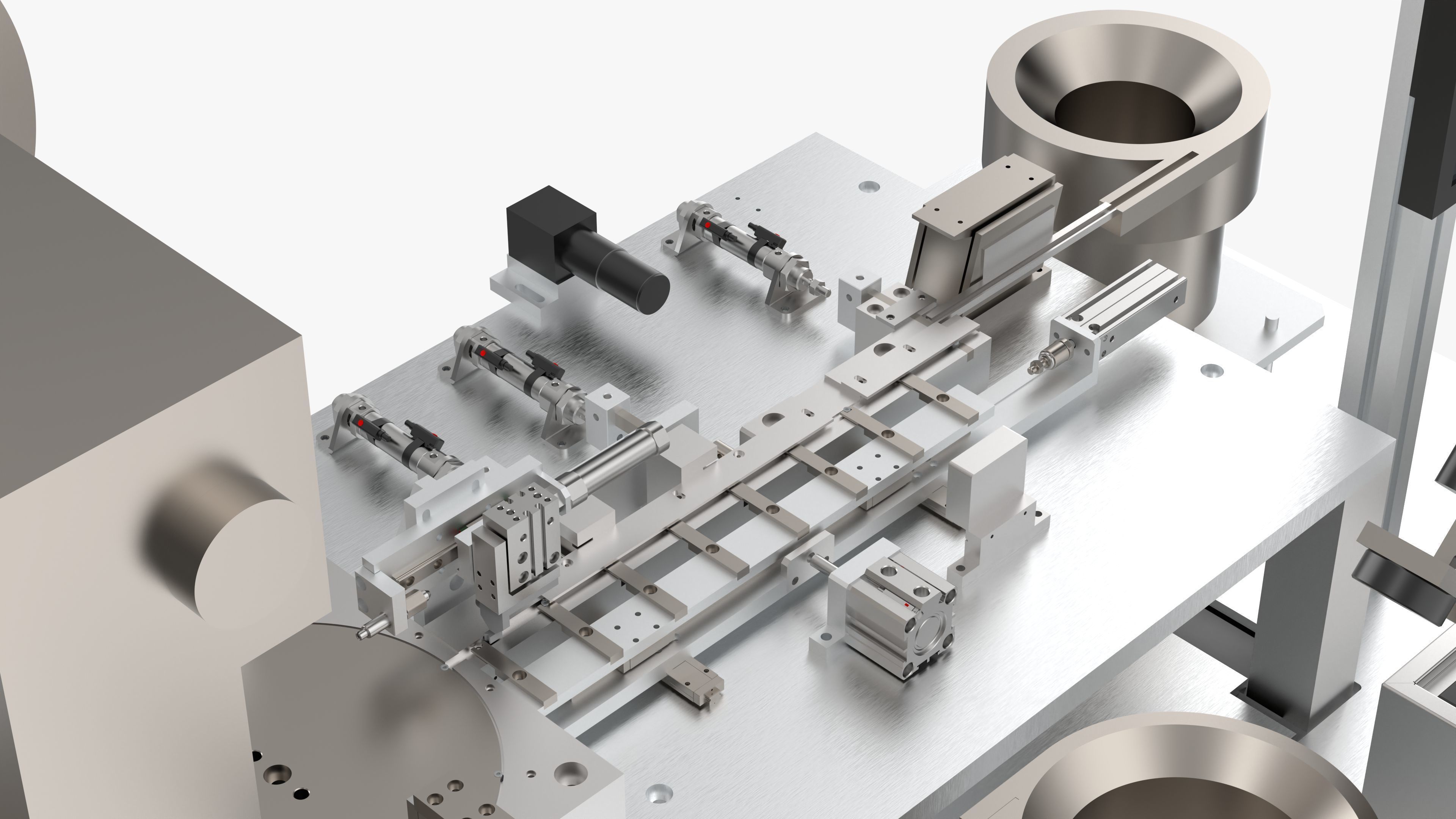 Automatic  Electronic Lock Assembly Machine 3D model_14