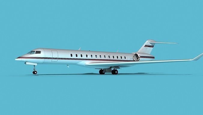 Bombardier Global 7000 V01 3D model