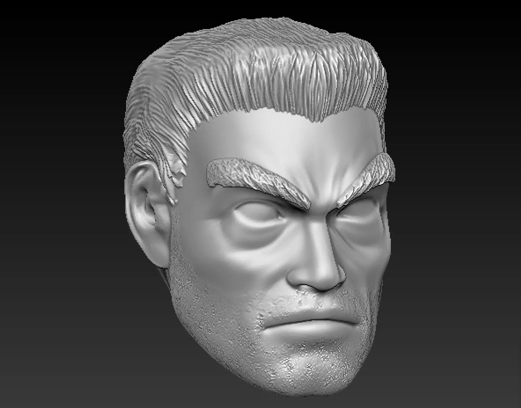 venom Eddie Brock v1 headsculpt 3D print model