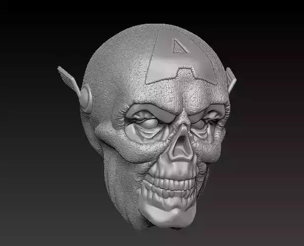 red skull oldman logan headsculpt