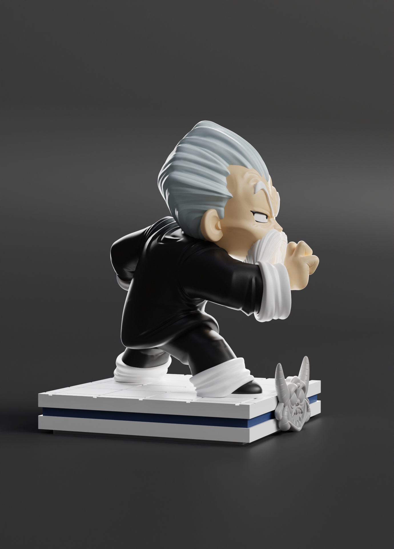 Jackie Chun - Muten Roshi 3D print model_3