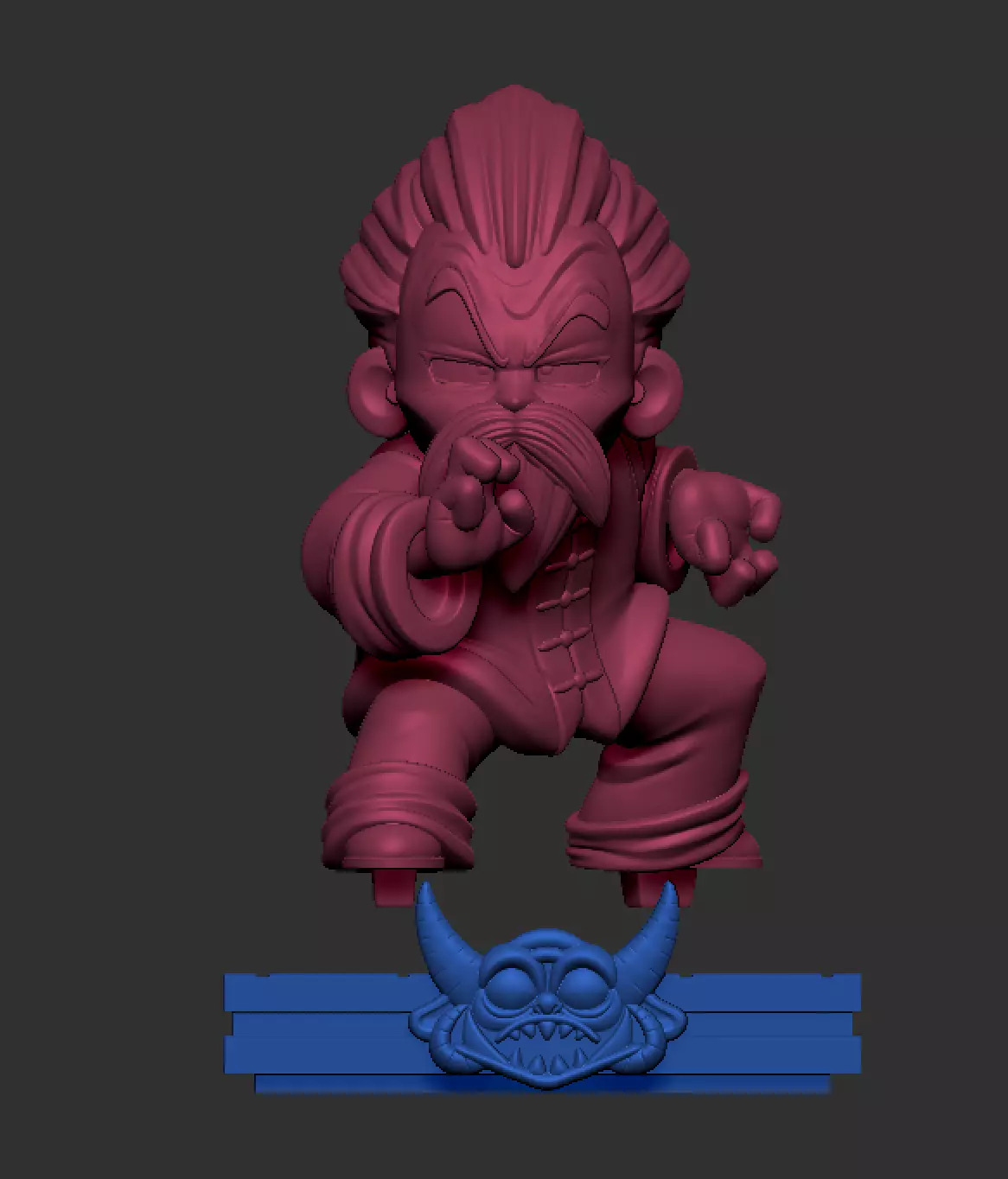 Jackie Chun - Muten Roshi 3D print model_0