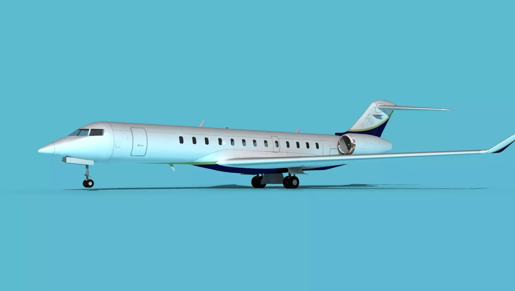 Bombardier Global 7000 V05 3D model_0