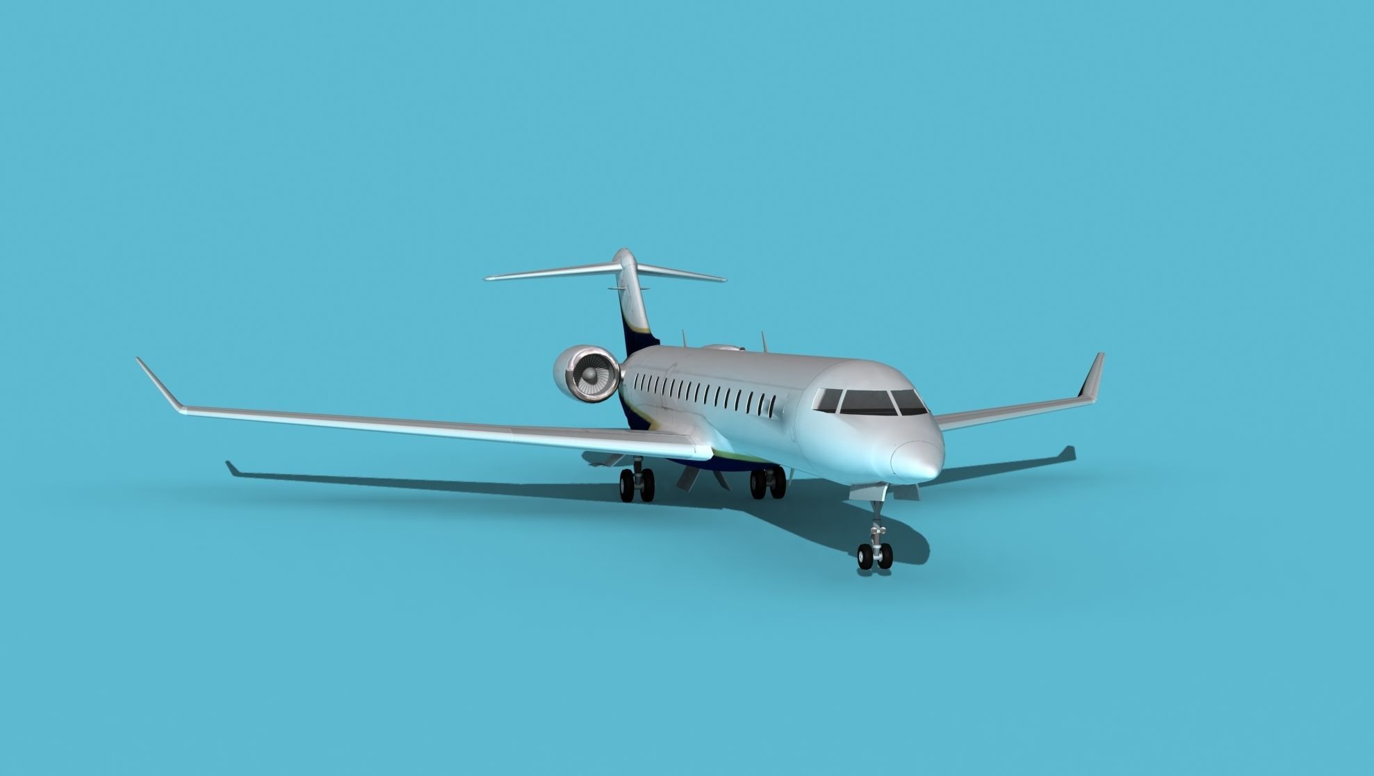 Bombardier Global 7000 V05 3D model_2