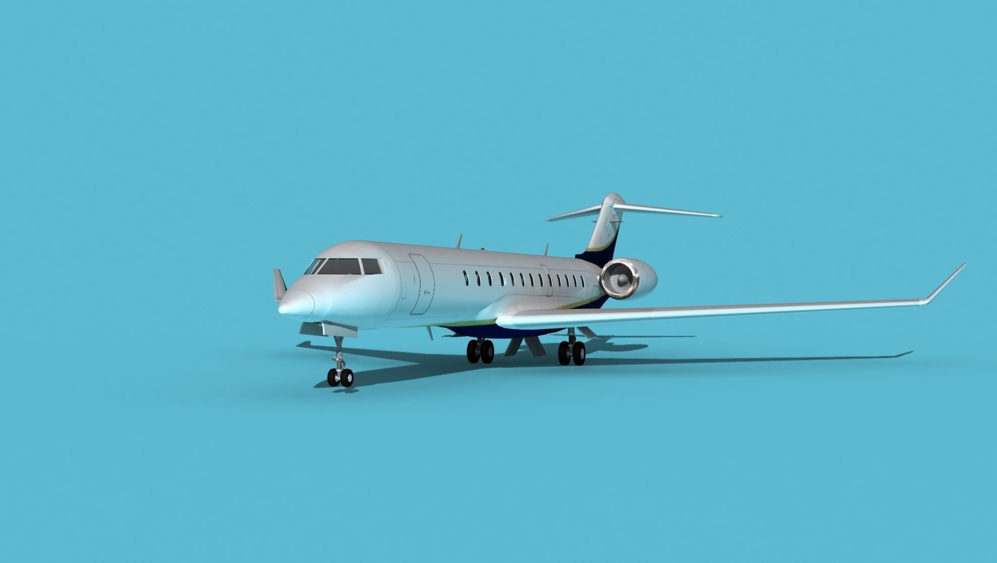 Bombardier Global 7000 V05 3D model_1