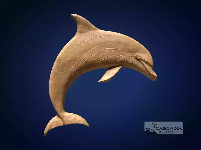Dolphin - CNC Router Carving Casting animal wildlife