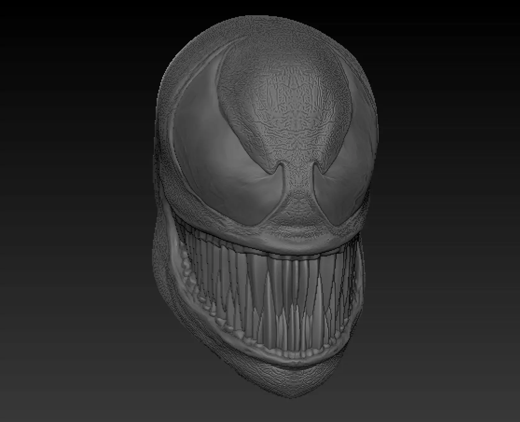 venom v1 headculpt 3D print model