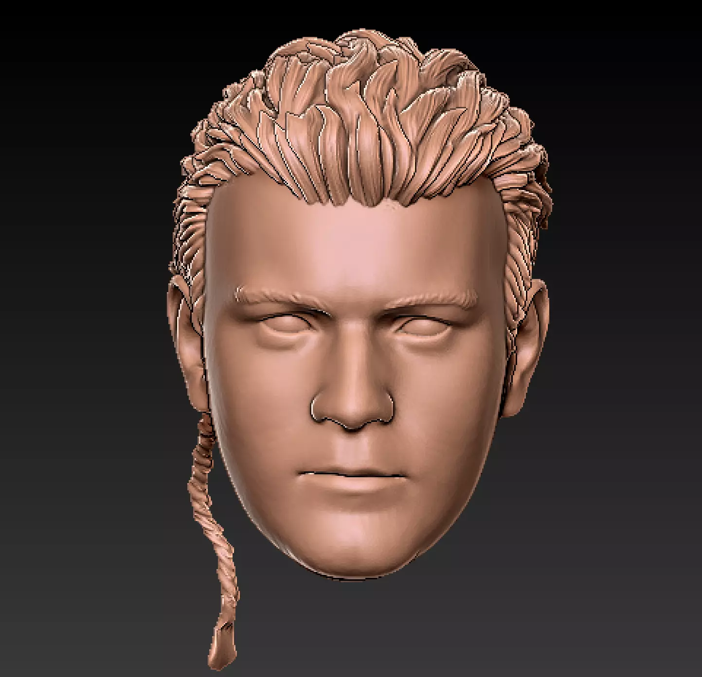 obi wan kenobi the phantom menace headsculpt 3D print model_0