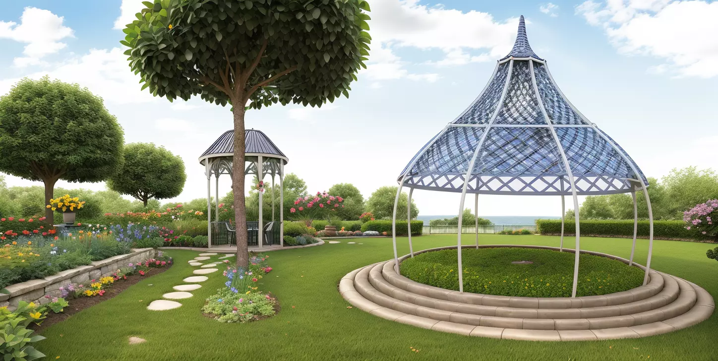 Modern Gazebo 3D Model 3D print model