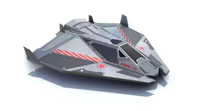 Sci-Fi Combat Spaceship