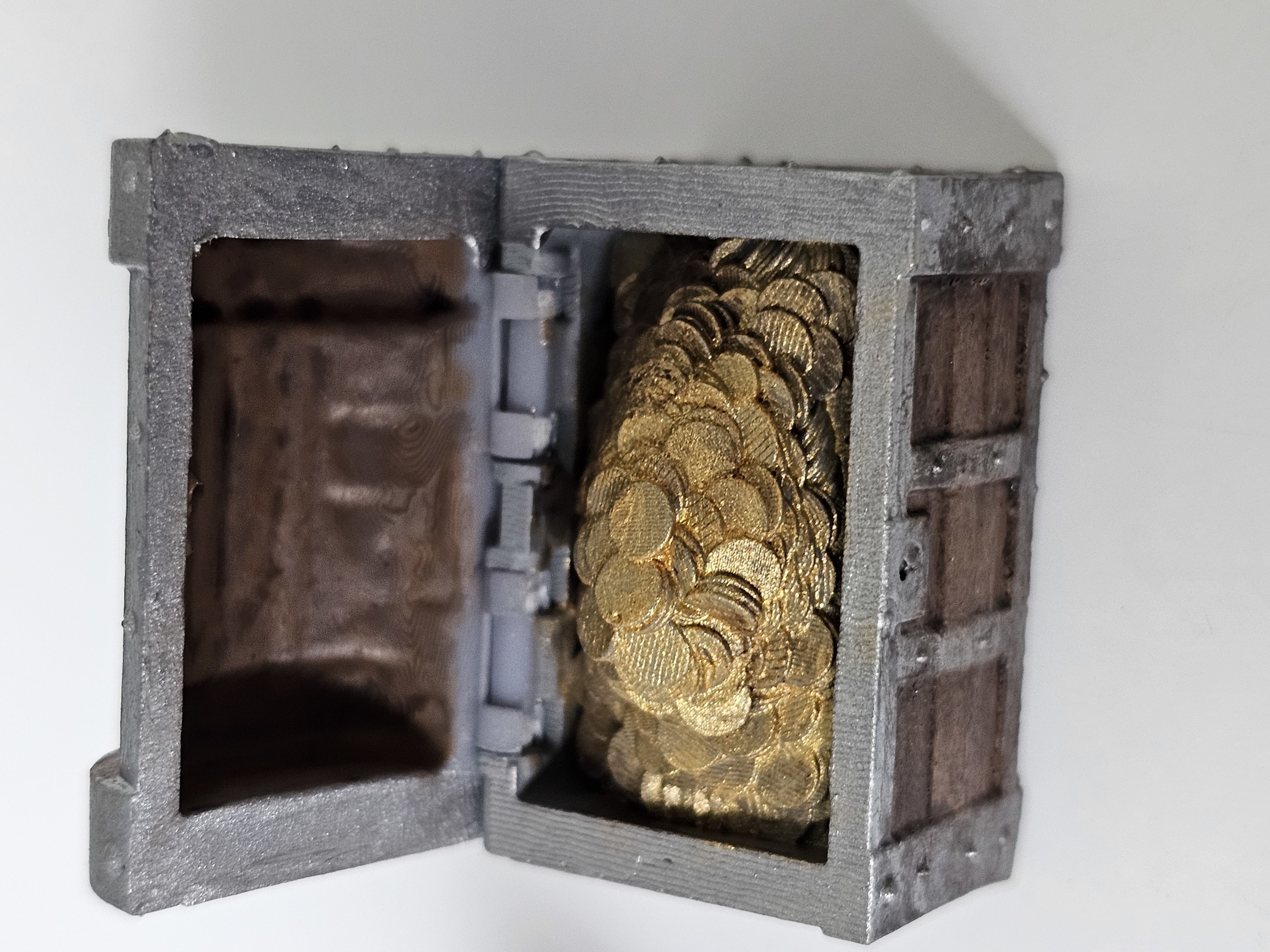 Mimic Treasure chests 3D print model_4
