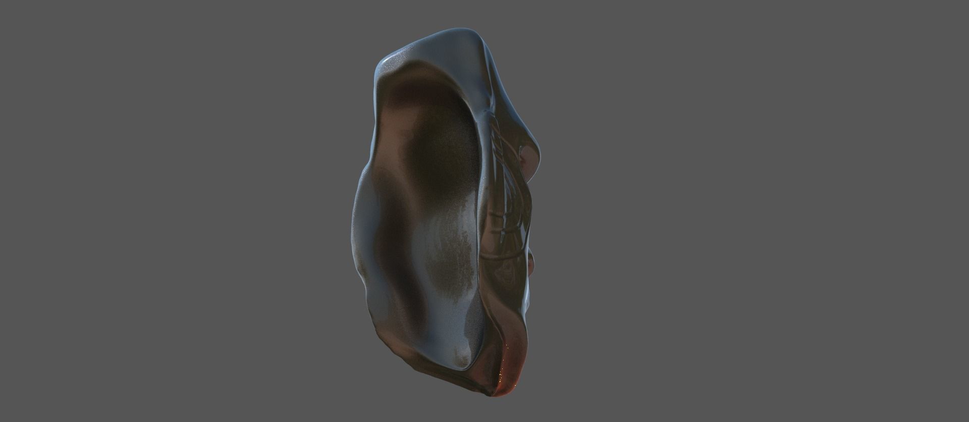 African mask 2  3D model_1