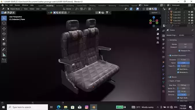 Vehicle passenger seat