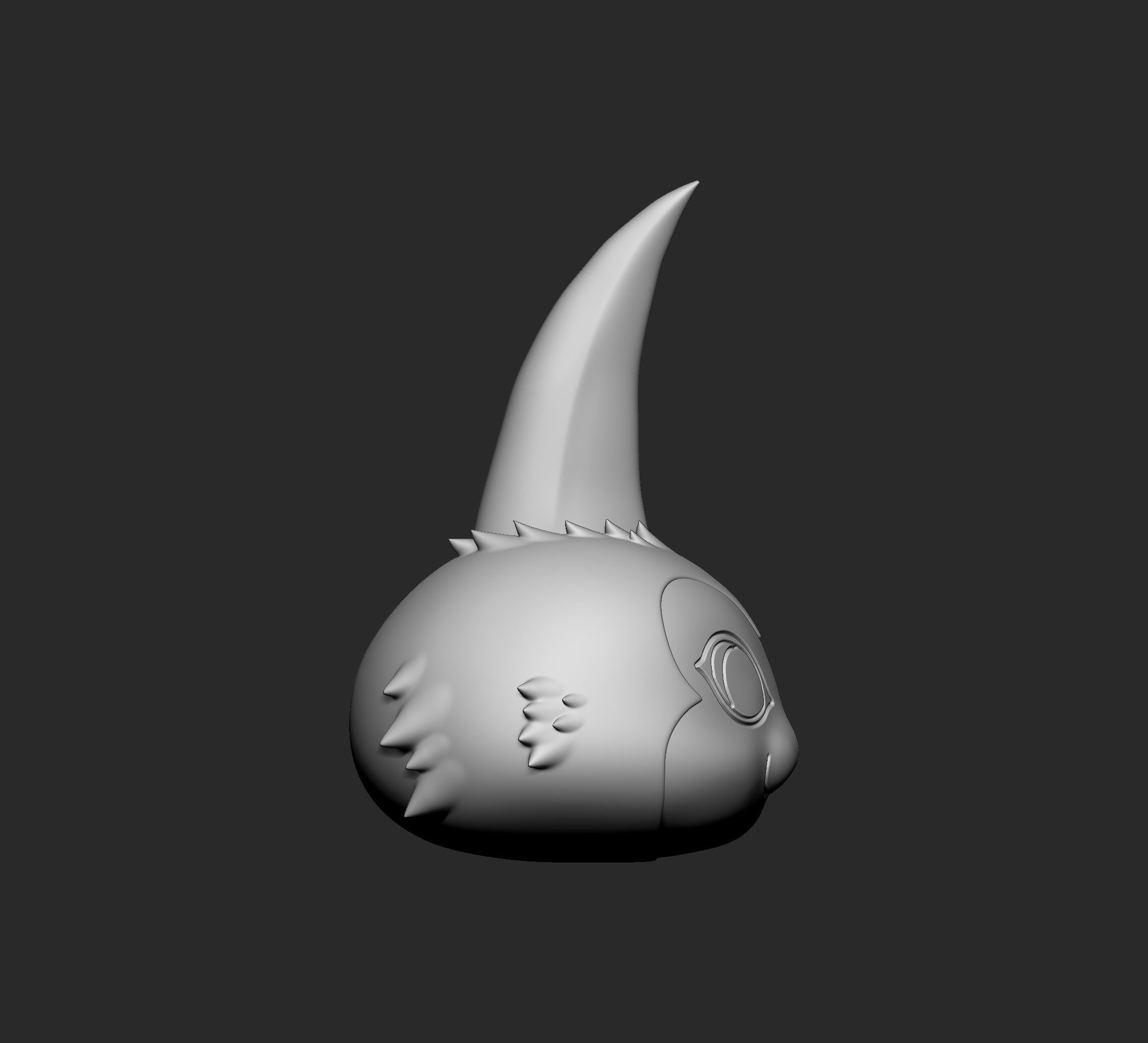 Digimon - Tsunomon 3D print model_7