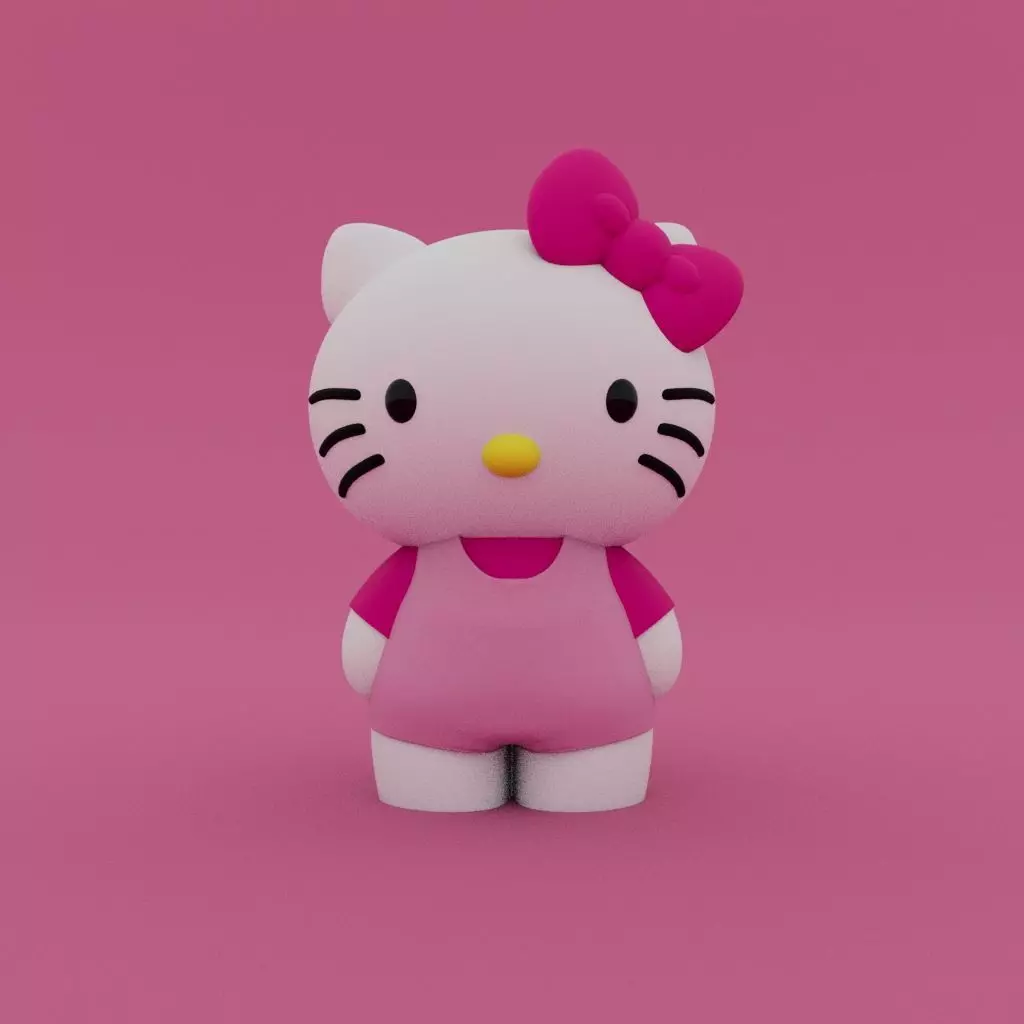 Hello Kitty - Sanrio 3D print model_0