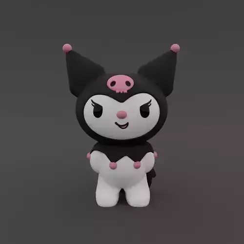 Kuromi - Sanrio 3D print model