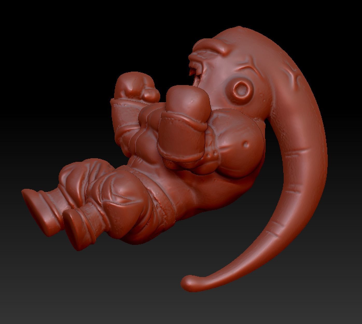 The Captivating Majin Buu Redemption in Dragon Ball 3D print model_6