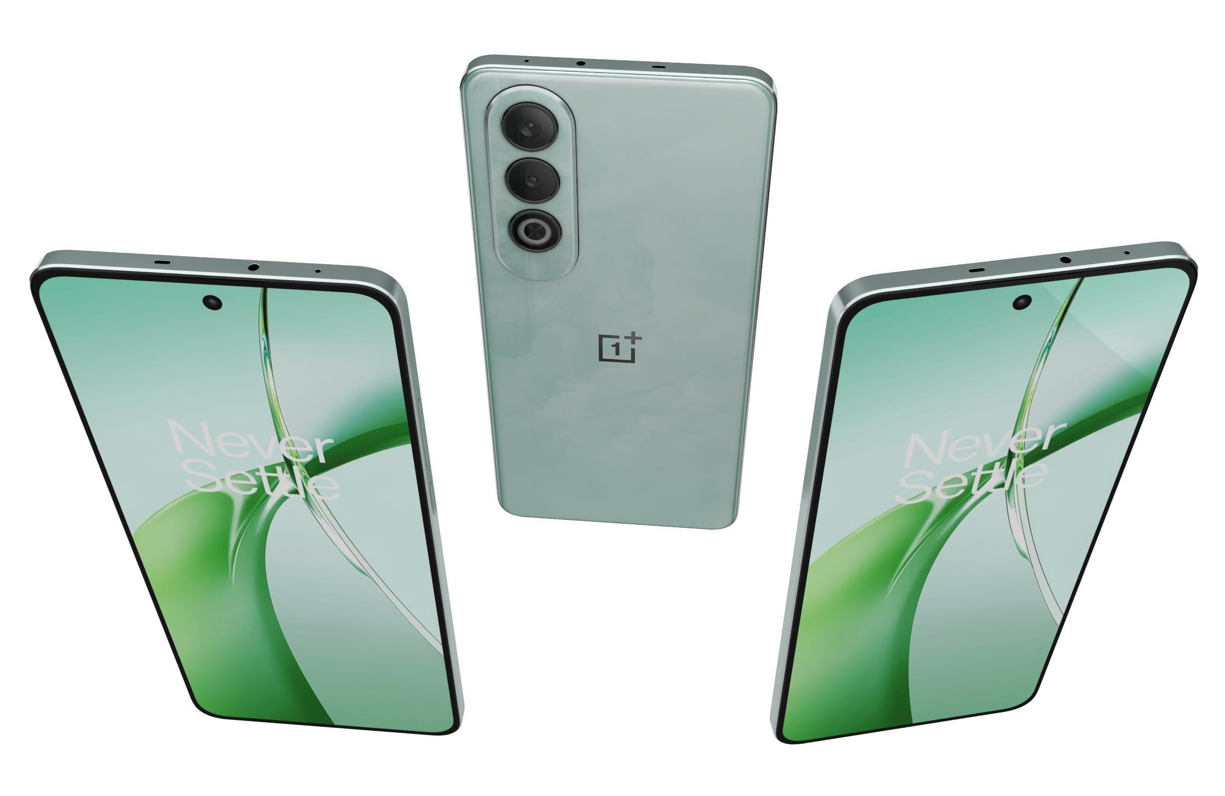 OnePlus Nord CE4 5G Green 3D model_2