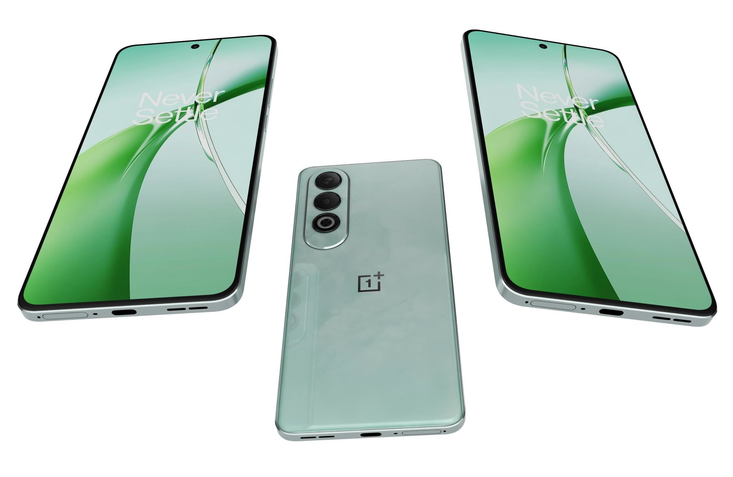 OnePlus Nord CE4 5G Green 3D model_1